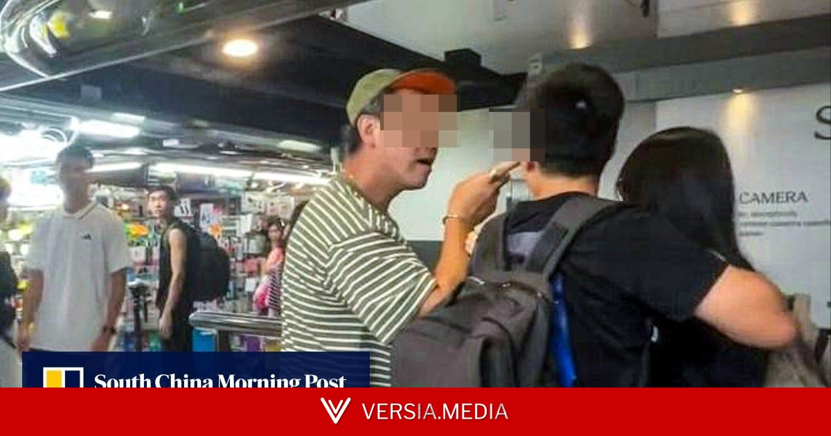 Off-duty Hong Kong firefighter turns himself in over viral shopping centre row