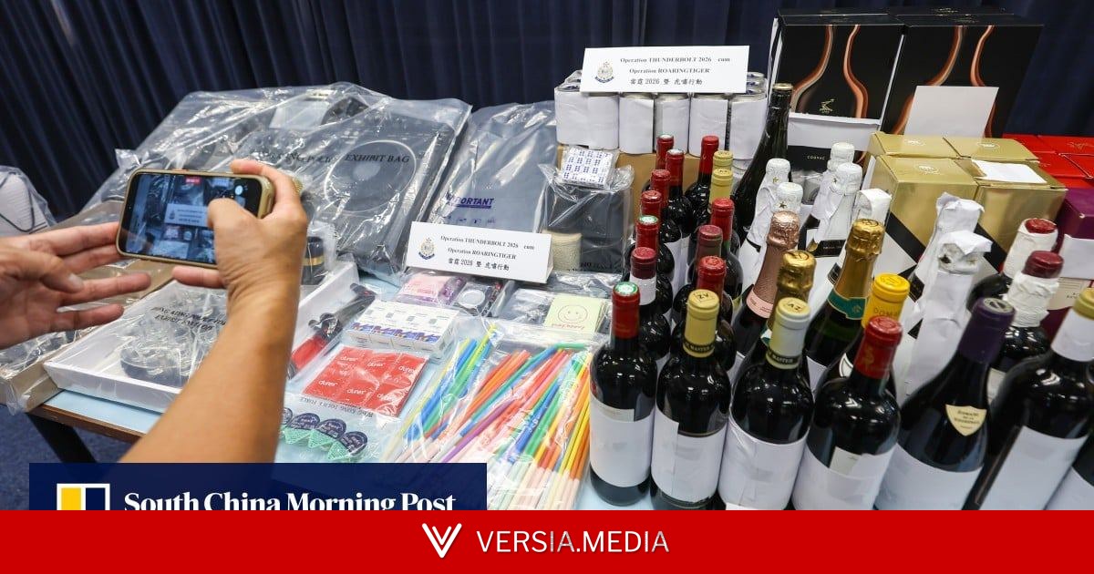 65 arrested as Hong Kong police raid unlicensed nightclubs, gambling dens