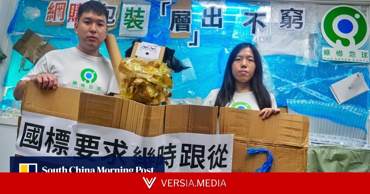 Green group urges Hong Kong to cut excessive e-commerce packaging waste