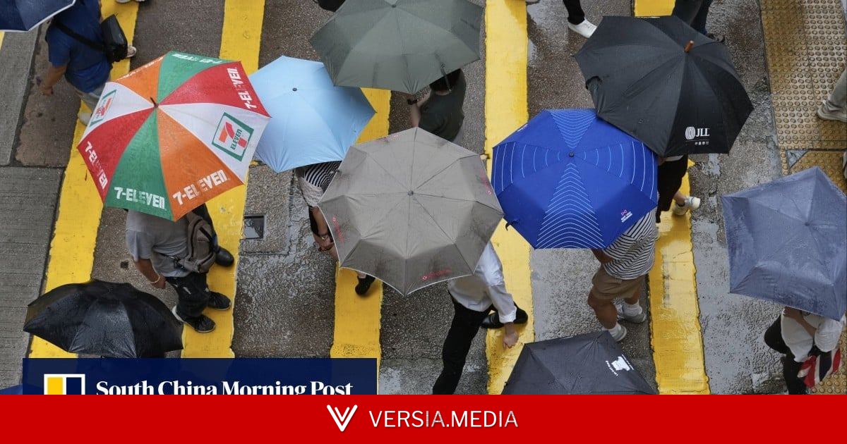Hong Kong Observatory cancels amber rainstorm warning on Sunday afternoon