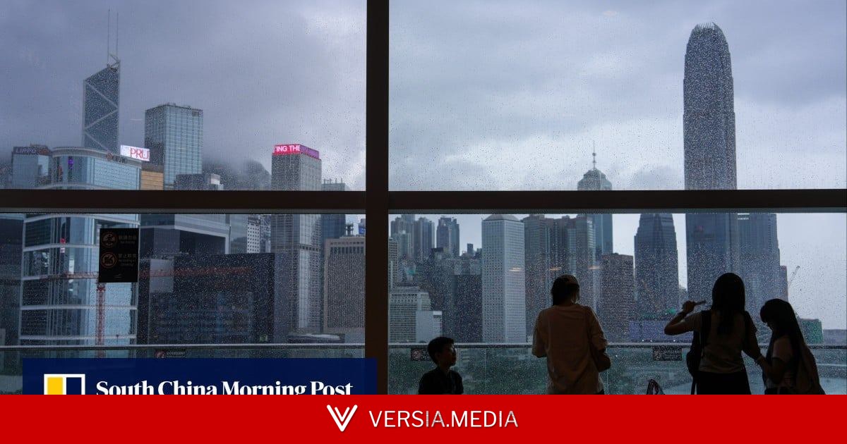 Hong Kong cancels amber rainstorm warning after heavy showers disrupt classes