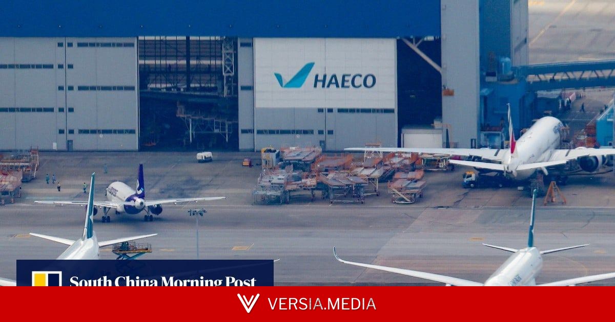 Probe launched after worker, 62, falls to death while repairing plane in Hong Kong