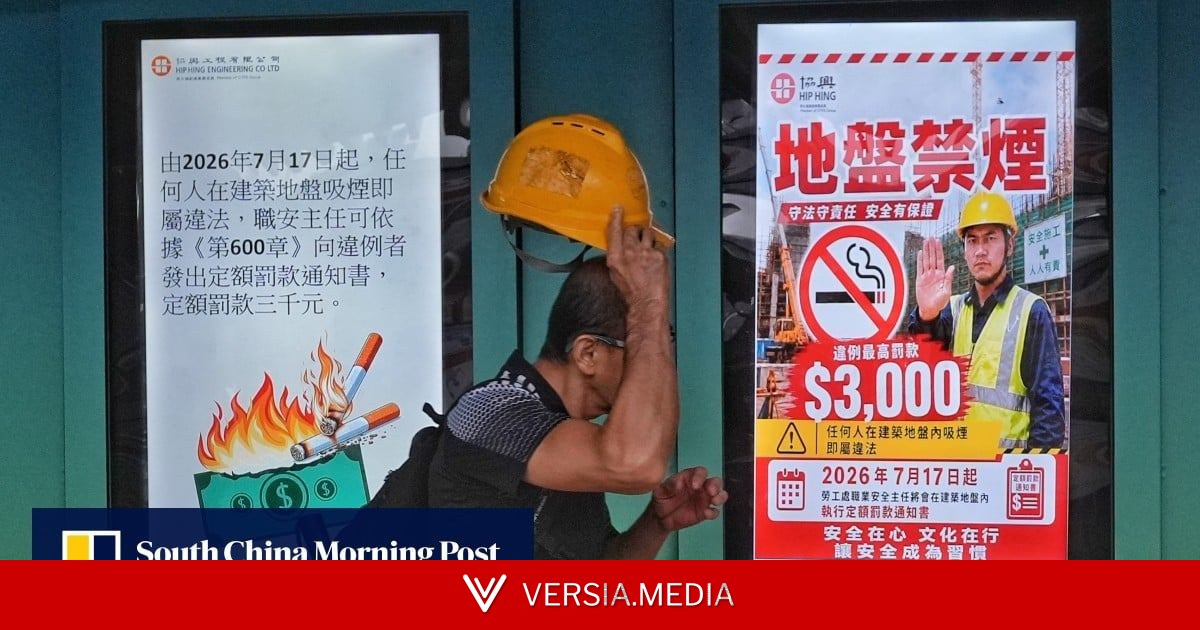 Some workers seek to quit smoking as ban on Hong Kong construction sites kicks in