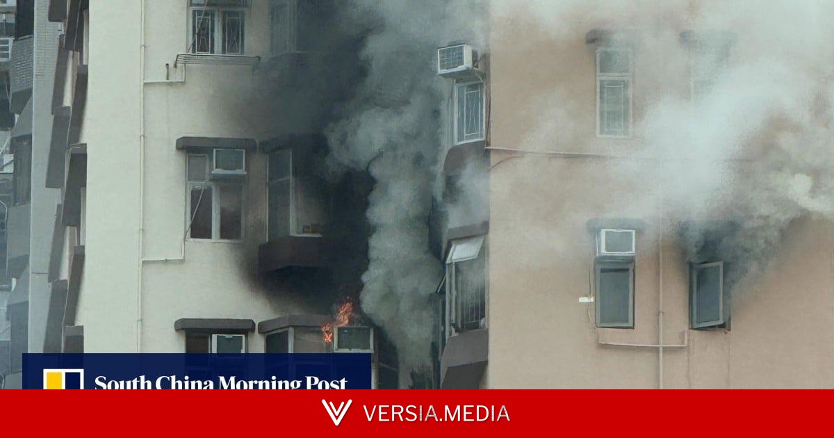 Woman dead after fire at Hong Kong flat, 3 others hospitalised